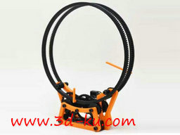 3D打印模型全息时钟的图片