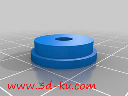 3D打印模型全息时钟的图片