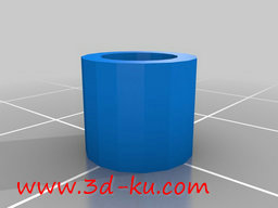 3D打印模型全息时钟的图片