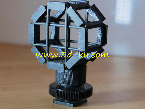 麦克风减震器支架模型的图片1