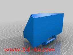 3D打印模型单反相机闪光灯柔光罩的图片