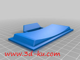 3D打印模型单反相机闪光灯柔光罩的图片
