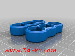 3D打印模型电池头尾保护器的图片