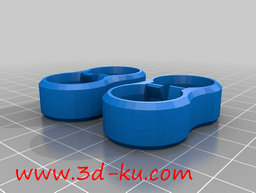 3D打印模型电池头尾保护器的图片