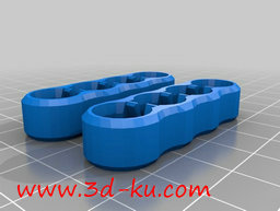 3D打印模型电池头尾保护器的图片