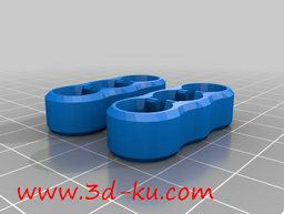 3D打印模型电池头尾保护器的图片