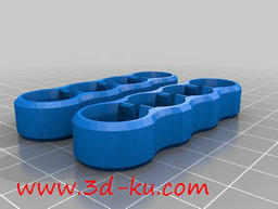 3D打印模型电池头尾保护器的图片