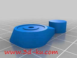 3D打印模型全景摄影支架的图片