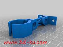3D打印模型网络摄像头的安装支架的图片