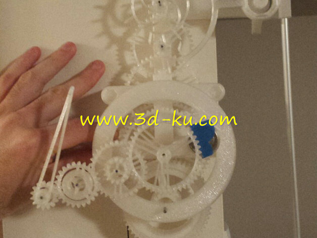 手牵手机械钟模型的图片1