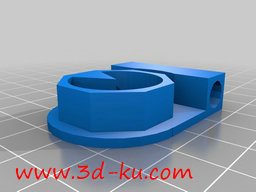 3D打印模型手牵手机械钟的图片