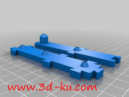 3D打印模型手牵手机械钟的图片