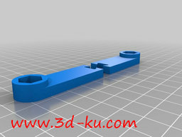 3D打印模型手牵手机械钟的图片