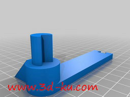 3D打印模型手牵手机械钟的图片