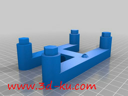 3D打印模型手牵手机械钟的图片