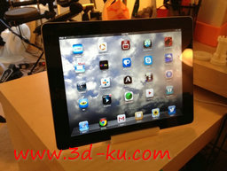 3D打印模型方便携带的ipad支架的图片