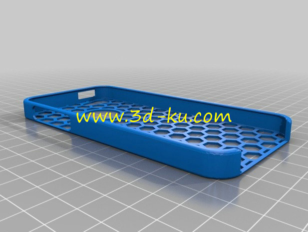 iphone蜂窝手机壳模型的图片1