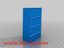 3D打印模型低音吉他的图片