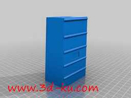3D打印模型低音吉他的图片