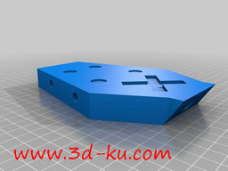 3D打印模型低音吉他的图片