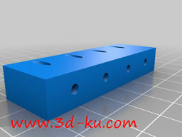 3D打印模型低音吉他的图片