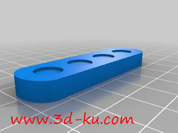 3D打印模型低音吉他的图片