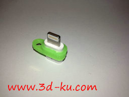 3D打印模型微型USB适配器的图片