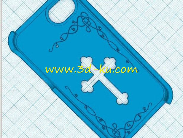 十字架手机壳模型的图片1
