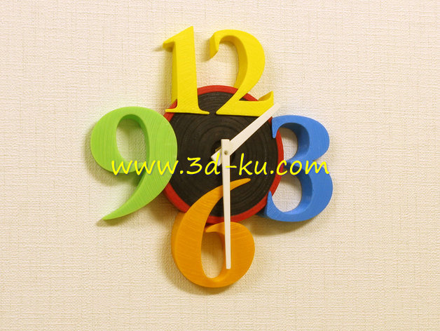 圆形钟模型的图片1