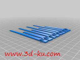 3D打印模型圆形钟的图片