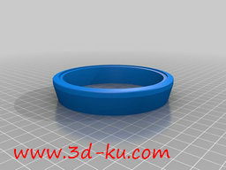 3D打印模型圆形钟的图片