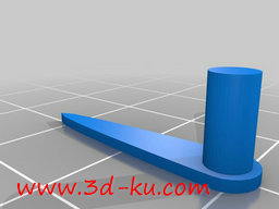 3D打印模型挂钟的图片