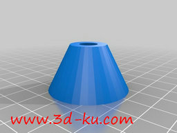 3D打印模型22mm轴承线轴适配的图片