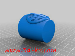 3D打印模型玩具士兵的射击眼镜的图片