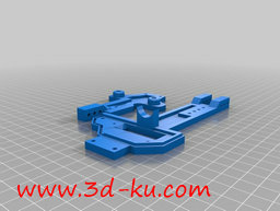 3D打印模型玩具汽车底盘，可遥控的图片