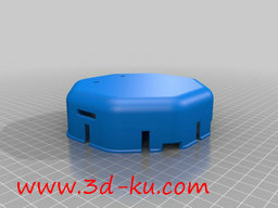 3D打印模型机器人底盘的图片