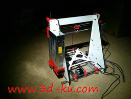 3D打印模型打印机的电源座的图片