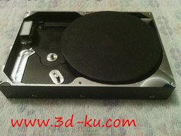 3D打印模型硬盘驱动器的图片