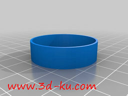 3D打印模型单反镜头盖的图片