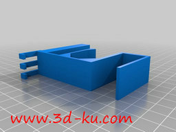 3D打印模型耳机架的图片