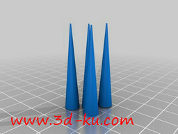 3D打印模型现代音箱箱体的图片
