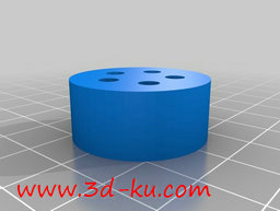 3D打印模型无线电管的图片