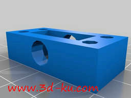 3D打印模型挤出机减速电机的图片