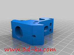 3D打印模型挤出机减速电机的图片
