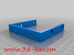 3D打印模型2.5 英寸硬盘托架的图片
