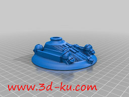 3D打印模型全组装台灯的图片