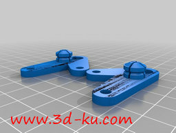 3D打印模型全组装台灯的图片