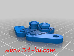 3D打印模型全组装台灯的图片