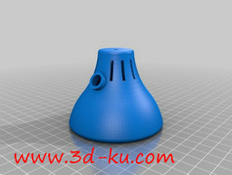 3D打印模型全组装台灯的图片