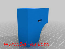 3D打印模型嵌入式电位器的图片